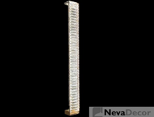 NEWPORT 15420 15421/A gold , Бра, Rose gold Clear crystal L50.6*H7.6*Sp8 cm LED 6W, М0062125