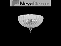 NEWPORT 6700 6702/А chrome , Бра, Chrome Clear glass D29*H18*Sp20 cm E14 2*60W, М0048138