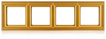EPD484GO, EcoProfi DECO Рамка 4-ая, золото