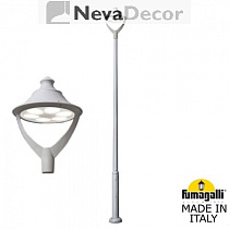 P50.372.000.LXD6L, Fumagalli EKTOR 4000/BEPPE LED GX-53, серый/прозрачный
