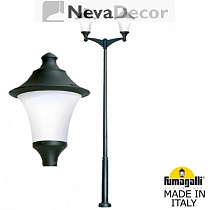 R50.372.A20.AYE27, Fumagalli EKTOR 4000/MIDIPILAR/REMO 2L, черный/опал (молочный)