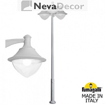 V50.372.A30.LXH27, Fumagalli EKTOR 4000/MIDIPILAR/VIVI 3L LED-HIP, серый/прозрачный