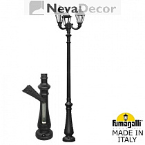 E26.202.R30.AXF1R, Fumagalli NEBO OFIR/RUT 3L, Черный/Прозрачный