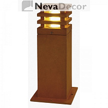 229420, RUSTY® SQUARE 40 светильник ландшафтный IP55 для лампы E27 11Вт макс., бурый